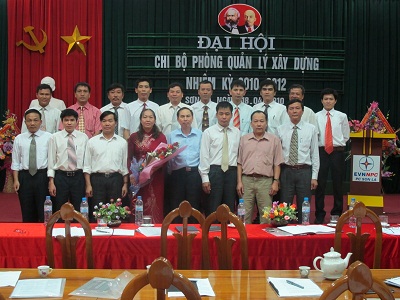 Chi bộ Phòng Quản lý Xây dựng tổ chức thành công Đại hội nhiệm kỳ 2010-2012